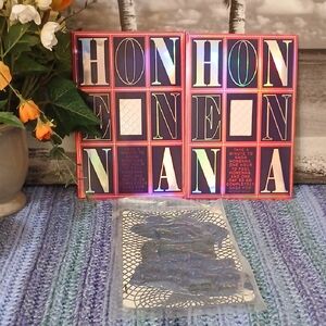 Pink and Blue HON NEN NA NA Fishnet Stockings